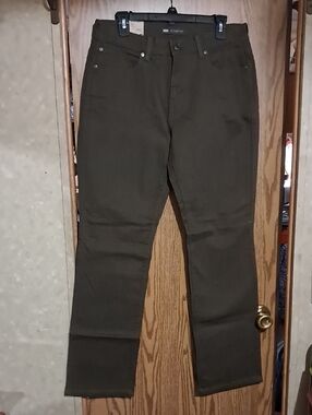 Levi's Olive Green Straight Leg Women's Jeans Sz 10M